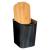 Cos gunoi 5Five Natureo cu capac, polipropilena si bambus, 5 litri, 22x19x24 cm, negru Household NewTrend