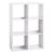 Biblioteca 5Five Mix n&apos;Modul, 6 compartimente, PAL, 68x32x101 cm, alb Household NewTrend