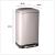 Cos gunoi cu pedala 30L 5Five Ariane, forma rotunda, otel inoxidabil si PP, 34x30,5x61 cm, taupe Household NewTrend