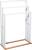 Suport prosoape 5Five Lysandre cu 3 rafturi, 55x24x82 cm, bambus alb Household NewTrend