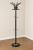 Cuier metalic 5Five cu 12 carlige si suport umbrele, otel si marmura, 182 cm, negru Household NewTrend