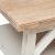 Masuta cafea Atmosphera Olbia cu 2 blaturi, MDF si acacia, 120x70x45 cm, alb Household NewTrend