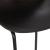 Scaun bar Atmosphera Otac, 47x49x83 cm, polipropilena si metal, negru Household NewTrend