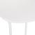 Scaun bar Atmosphera Otac, 47x49x83 cm, polipropilena si metal, alb Household NewTrend