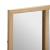 Oglinda Atmosphera Nae cu rama din lemn paulownia, 116x76 cm, montaj vertical/orizontal, natur Household NewTrend