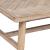 Masuta de cafea Atmosphera Aeris, lemn acacia si blat MDF chevron, 130x70x40 cm, natur Household NewTrend