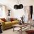Masuta de cafea Atmosphera Aeris, lemn acacia si blat MDF chevron, 130x70x40 cm, natur Household NewTrend
