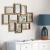 Rama foto Atmosphera Kyle cu 10 locuri, MDF si sticla, 58x49 cm, lemn natur Household NewTrend