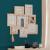 Rama foto Atmosphera Emile cu 8 cadre din lemn, 76x73 cm, bej Household NewTrend