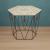 Masuta cafea octogonala Atmosphera Kumi, 44x38x40 cm, negru Household NewTrend