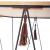 Masuta cafea octogonala Atmosphera Kumi, 44x38x40 cm, negru Household NewTrend