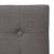 Taburet pliabil Atmosphera Lysandre cu spatiu de depozitare, 38x38x38 cm, gri Household NewTrend