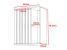 Dulap suspendat 60x37x80 cm cu 1 usa si rafturi, stil loft, finisaj craft/negru Household NewTrend