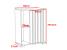 Comoda Montana 60 1D cu usa si 2 rafturi, 60x37x80 cm, craft si negru Household NewTrend