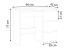 Birou Beta 3 Norge cu 4 sertare, 94x43x75 cm, alb si stejar craft Household NewTrend