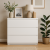 Comoda cu 3 sertare NEO 80, 80x40x80 cm, finisaj alb mat Household NewTrend