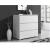 Comoda cu 3 sertare NEO 80, 80x40x80 cm, finisaj alb mat Household NewTrend