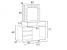 Masa de toaleta si machiaj Adele cu 5 sertare si oglinda 12 LED, 113x47x142 cm, craft Household NewTrend