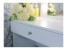 Masa de toaleta si machiaj Cristal 12 LED cu oglinda si 5 sertare, 110x47x77 cm, alb Household NewTrend