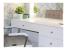 Masa de toaleta si machiaj Cristal 12 LED cu oglinda si 5 sertare, 110x47x77 cm, alb Household NewTrend