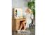 Masa de toaleta si machiaj cu oglinda LED si 7 sertare, 120x43x140 cm, craft Household NewTrend