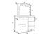 Masa de toaleta si machiaj Madlen cu oglinda LED si 4 sertare, 94x43x140 cm, alb Household NewTrend