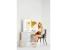 Masa de toaleta si machiaj cu oglinda LED si 7 sertare, 120x43x140 cm, alb Household NewTrend
