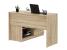 Birou colt Delta 120x50x75 cm cu comoda 100x42x72 cm, 2 sertare, montaj stanga/dreapta, sonoma Household NewTrend