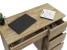 Birou calculator Beta 3 cu 4 sertare, 94x43x75 cm, finisaj craft Household NewTrend
