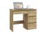 Birou calculator Beta 3 cu 4 sertare, 94x43x75 cm, finisaj craft Household NewTrend