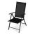 Set 4 scaune gradina 70x57x106 cm, pliante cu spatar reglabil 7 pozitii, structura otel si textilena, negru Household NewTrend