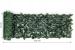 Gard artificial decorativ 50x500 cm, frunze ornamentale, protectie UV si intemperii, plastic PVC, verde inchis Household NewTrend