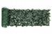 Gard artificial decorativ 50x300 cm, frunze ornamentale, protectie UV si intemperii, plastic PVC, verde inchis Household NewTrend