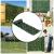 Gard artificial decorativ 50x300 cm, frunze ornamentale, protectie UV si intemperii, plastic PVC, verde inchis Household NewTrend