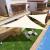 Prelata solara triunghiulara 300x300x300 cm, impermeabila, protectie UV, poliester 180g/mp, bej Household NewTrend