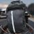 Geanta bicicleta spate 32x17x28 cm, 30L, extensibila, poliester impermeabil, cu elemente reflectorizante, negru Household NewTrend