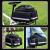 Geanta bicicleta spate 32x17x28 cm, 30L, extensibila, poliester impermeabil, cu elemente reflectorizante, negru Household NewTrend
