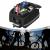 Geanta bicicleta spate 32x17x28 cm, 30L, extensibila, poliester impermeabil, cu elemente reflectorizante, negru Household NewTrend