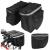 Geanta bicicleta spate 34x12x32 cm, 20L, poliester impermeabil, prindere pe portbagaj, negru Household NewTrend