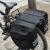 Geanta bicicleta spate 34x12x32 cm, 20L, poliester impermeabil, prindere pe portbagaj, negru Household NewTrend