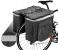 Geanta bicicleta spate 34x12x32 cm, 20L, poliester impermeabil, prindere pe portbagaj, negru Household NewTrend