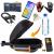 Geanta bicicleta cu prindere pe portbagaj tija sa 28x19x17 cm, 10L, poliester, borseta spate cu suport aluminiu, negru Household NewTrend