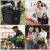 Cos bicicleta fata 34x24x25 cm, aluminiu si material textil, sistem click, cu husa ploaie, negru Household NewTrend