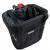 Cos bicicleta fata 34x24x25 cm, aluminiu si material textil, sistem click, cu husa ploaie, negru Household NewTrend