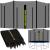 Plasa de siguranta si protectie pentru trambuline, 305 cm, inaltime 180 cm, cu 6 stalpi exteriori Household NewTrend