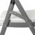 Scaun pliabil 54x46x86 cm, otel si HDPE, antiderapant, alb Household NewTrend