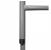 Scaun pliabil 54x46x86 cm, otel si HDPE, antiderapant, alb Household NewTrend