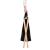 Cos de rufe cu 3 compartimente, cadru din lemn, 67x43x55 cm, 105 litri Household NewTrend