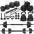 Set de greutati multifunctionale transformabil in gantere, kettlebell, haltera, total 19 kg Household NewTrend