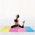 Saltea fitness groasa, dimensiune XXL, pentru antrenamente gimnastica, 240x120x5 cm, multicolor Household NewTrend